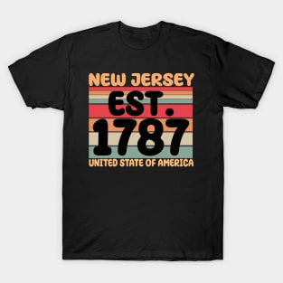 New Jersey 1787 T-Shirt